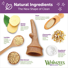 Whimzees Wellness Occupy Dog Dental Treats, Natural Chews, Medium Size