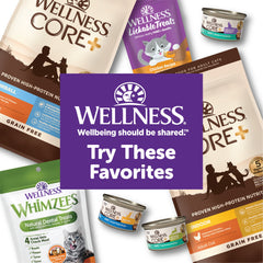 Whimzees Wellness Cat Dental Treats, Natural Chews, Chicken Flavor