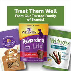 Whimzees Wellness Stix Dog Dental Treats, Natural Chews, Small Size Stick