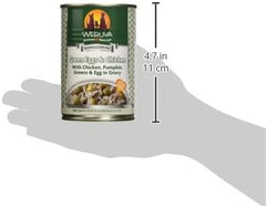 Weruva Classic Dog Food, Green Eggs & Chicken with Chicken Breast & Pumpkin in Gravy (Pack of 12)