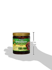 NaturVet – GrassSaver Supplement for Dogs – Healthy Supplement to Help Rid Your Lawn of Yellow Spots – Synergistic Combination of B-Complex Vitamins & Amino Acids – 120 Soft Chews