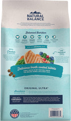 Natural Balance Original Ultra Adult Dry Dog Food with Superfood Blend and Healthy Grains, Chicken & Barley Recipe, 4 Pound (Pack of 1