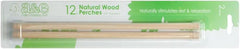 A&E Cage Company 52400838: Perch Replacement Wood 14In/2Pk