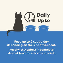Applaws Natural Tuna Fillet & Crab in Gravy Wet Cat Food – 10 Pack (2.12 oz Pouches)