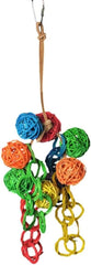 A&E Happy Beaks Medium Vine Foraging Balls- 12" x 4"