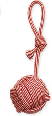 Mammoth Pet Products Extra Flossy Chew Monkey Fist Tug w/Loop Handle Dog Toy