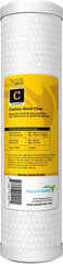 Aquatic Life 10-Inch Pre Carbon Block Replacement Filter Cartridge for RO-DI System Units for Aquarium