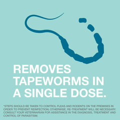 Elanco Tapeworm Dewormer (praziquantel tablets) 6 Weeks and Older, 3-count