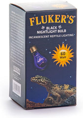 Fluker's Incandescent Black Nightlight Bulbs for Reptiles