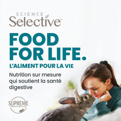 Supreme Science Selective Naturals Orchard Loops with Timothy Hay & Apple for Rabbits, 2.8 oz.