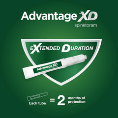 Advantage XD Cat Flea Prevention & Treatment For Cats | 4-Topical Doses, 8-Months of Protection Per Dose