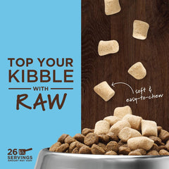 Instinct Raw Boost Mixers, Freeze Dried Dog Food Topper, Grain Free - Wild Caught Pollock, 5 oz. Bag