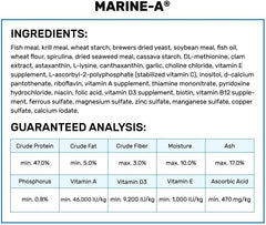 Hikari Marine-A Pellets Fish Food for Larger Marine Fish, 3.87 oz (110g)
