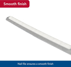 Safari Dog Nail File - Ensure a Smooth Finish After Cutting - Remove Burs from Outdoor & Indoor Dogs - One Size