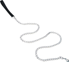 Titan - Coastal Pet Titan Chain Dog Leash with Comfortable Handle - Durable Metal Dog Leash - Heavy-Duty Dog Leash for Puppies & Dogs - Quality Dog Supplies