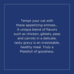 Natural Balance Original Ultra Platefulls Adult Grain Free Wet Cat Food Salmon, Chicken & Giblets Formula in Gravy, 3 Ounce Pouch (Pack of 24)