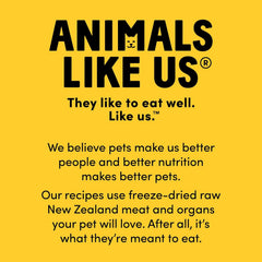 Animals Like Us - Premium Dog Treats, Freeze-Dried Raw 100% Grass-Fed Beef Liver, Single Ingredient, Protein Rich, Non-GMO, No Wheat or Corn, 3 oz