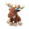 Snugarooz Marty Christmas Dog Toy Plush with Repair Patch Made from Recycled Bottles - Soft - Durable & Perfect for Playtime Fun for All Dog Breeds