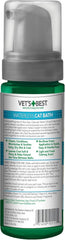 HERO PET Vet's Best Waterless Cat Shampoo – No Rinse Dry Shampoo for Cats and Kittens – Gentle Foam Formula for Cleaning and Deodorizing – Leave-In, Veterinarian Formulated – 4 oz