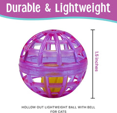 Spot® Ethical Lattice Balls with Jingle Bells, 4 count