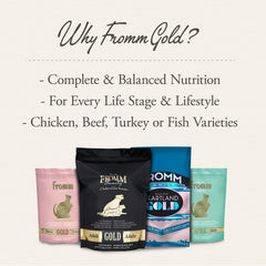 Fromm Weight Management Gold Premium Dry Dog Food - Weight Management Dog Food for Medium & Small Breeds - Turkey Recipe