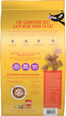 Tiki Cat Born Carnivore Indoor Health High Protein, Chicken & Turkey Meal, Grain-Free Baked Kibble to Maximize Nutrients, Dry Cat Food