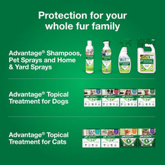 Advantage Cat Flea Treatment Spray | Kills Fleas & Ticks | Cat Flea Spray | 8 oz.