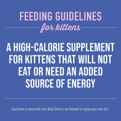 Tiki Cat Baby Thrive, Chicken & Chicken Liver, High-Protein & Flavorful, Wet Cat Food for Kittens 4 Weeks+
