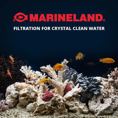 Marineland Micron Magnum 200 Polishing Internal Canister Filter for Aquariums up to 60 Gallons, Crystal Clean Water