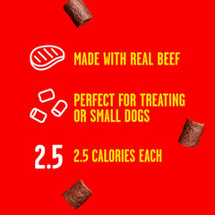 Pup-Peroni Training Dog Treats, Original Beef Flavor Made with Real Beef, Bite Size Rewards