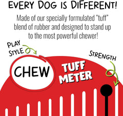 Jolly Pets Tuff Tosser Bouncing Ball Tog Toy/Treat Holder