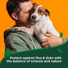 HERO PET Vet's Best Natural Flea and Tick Easy Spray for Dogs – Cotton Spice Scent – Natural Flea & Tick Prevention – Kills Pests on Contact – Plant-Based Formula – Made in USA – 14 oz