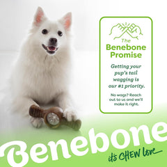 Benebone Pawplexer Interactive Treat Dispensing Tough Dog Puzzle Chew Toy, Made in USA, Real Bacon Flavor