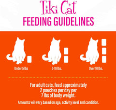 Tiki Cat Luau Velvet Mousse, Chicken in Broth, Complete Nutrition for Balanced Diet, Wet Cat Food For All Life Stages