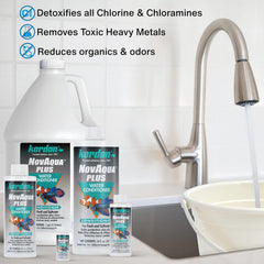 KORDON #33144 NovAqua Plus for Aquarium, 4-Ounce