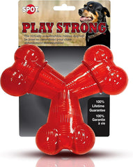 SPOT ethischen Pets Trident 6 Spielzeug, 15,2 cm, Rot