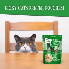 Weruva Cats in The Kitchen, Chick Magnet with Chicken & Mackerel in Gravy Cat Food
