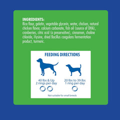 N-Bone Puppy Teething Rings Plus, Chicken Flavor