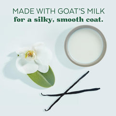 TropiClean Essentials Goat's Milk Hypoallergenic Shampoo for Dogs, Puppies, & Cats