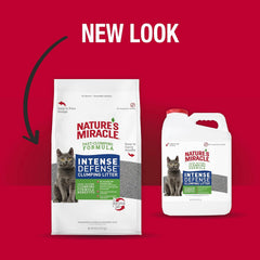 Nature's Miracle Intense Defense Odor Control Litter, 20 Pounds, Odor Control
