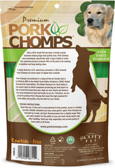 Pork Chomps Premium 6CT Meaty Skewers, Brown
