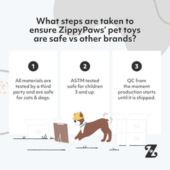 ZippyPaws Burrow, Food Buddies Popcorn Bucket - Interactive Summer Dog Toys for Boredom - Hide and Seek Dog Toys, Colorful Squeaky Dog Toys for Small & Medium Dogs, Plush Dog Puzzles