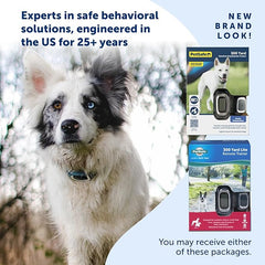 PetSafe 300 Yard Remote Training Collar – Smaller Version for Small or Medium Dogs – Choose from Tone, Vibration, or 15 Levels of Static Stimulation – Medium Range Option for Training Off Leash Dogs