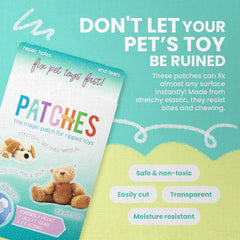 Snugarooz Ally The Alpaca Plush Dog Toy with Repair Patch – Tie Dye Design with Crinkle & Squeak Sounds – Durable for Small to Medium Dogs