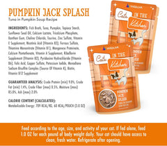 Weruva Cats in The Kitchen, Pumpkin Jack Splash with Tuna in Pumpkin Soup Cat Food