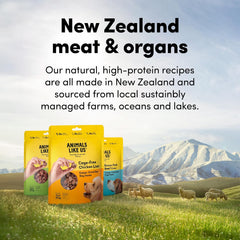 Animals Like Us - Premium Dog Treats, Freeze-Dried Raw 100% Cage-Free Chicken Liver, Single Ingredient, Protein Rich, Non-GMO, No Wheat or Corn, 3 oz