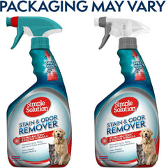 HERO PET Simple Solution Stain & Odor Eliminator for Pets, Carpet Deodorizer, Enzyme Pet Odor Eliminator for Home, Stain Remover for Cat & Dog Pee, Urine Destroyer, Carpet Cleaner Spray, 32 oz
