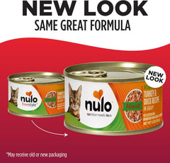 Nulo Freestyle Turkey & Duck Minced Wet Canned Cat Food, 3 Ounce (Pack of 24)