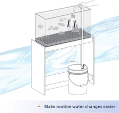 Aqueon Aquarium Siphon Vacuum Gravel Cleaner