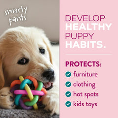 TropiClean No Chew Spray for Puppies, Better Than Bitter Apple Spray, Safe & Natural Chew + Lick Deterrent, Protect Home 8 oz